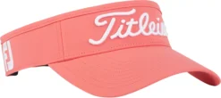 Titleist Men's 2022 Tour Performance Golf Visor -Ball Series Store TH8VTPS 611 CoralWhite AR