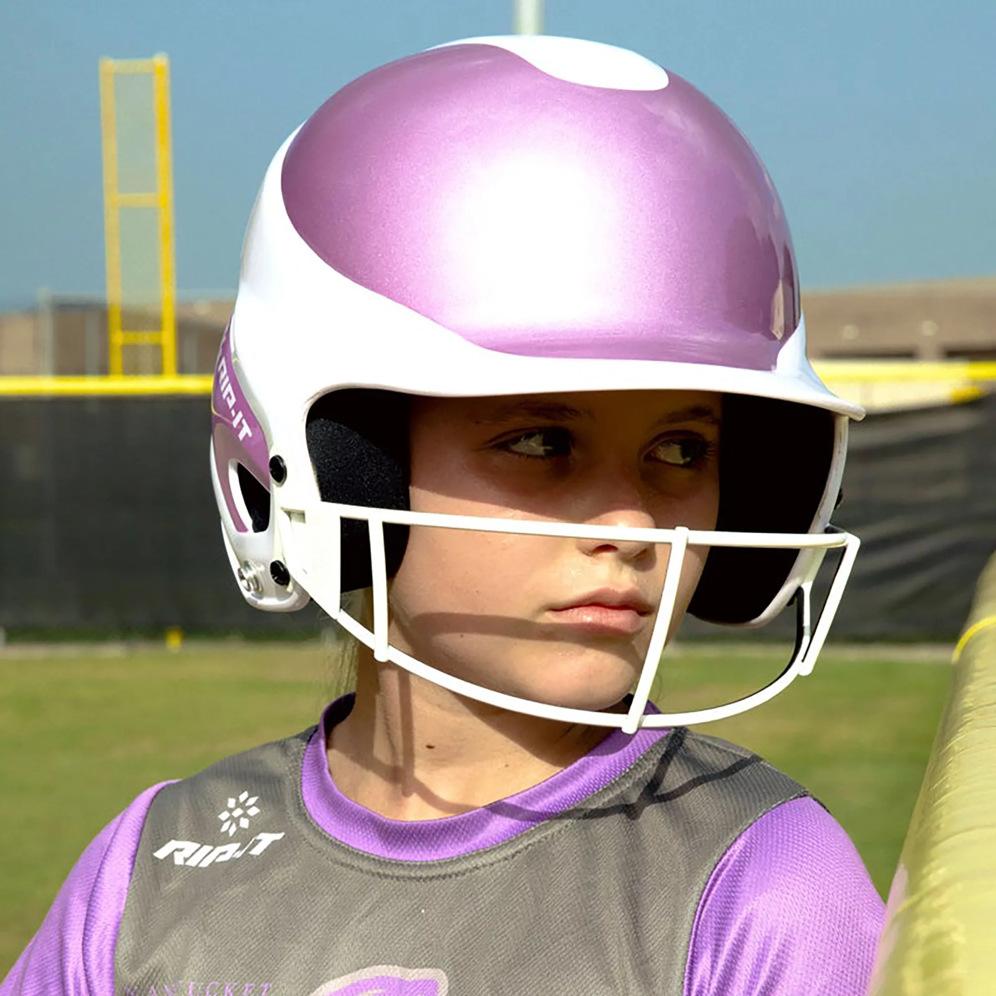 Rip-IT Vision Pro Shimmer Two-Tone Softball Batting Helmet 4 Rip-IT Vision Pro Shimmer Two-Tone Softball Batting Helmet - Image 2