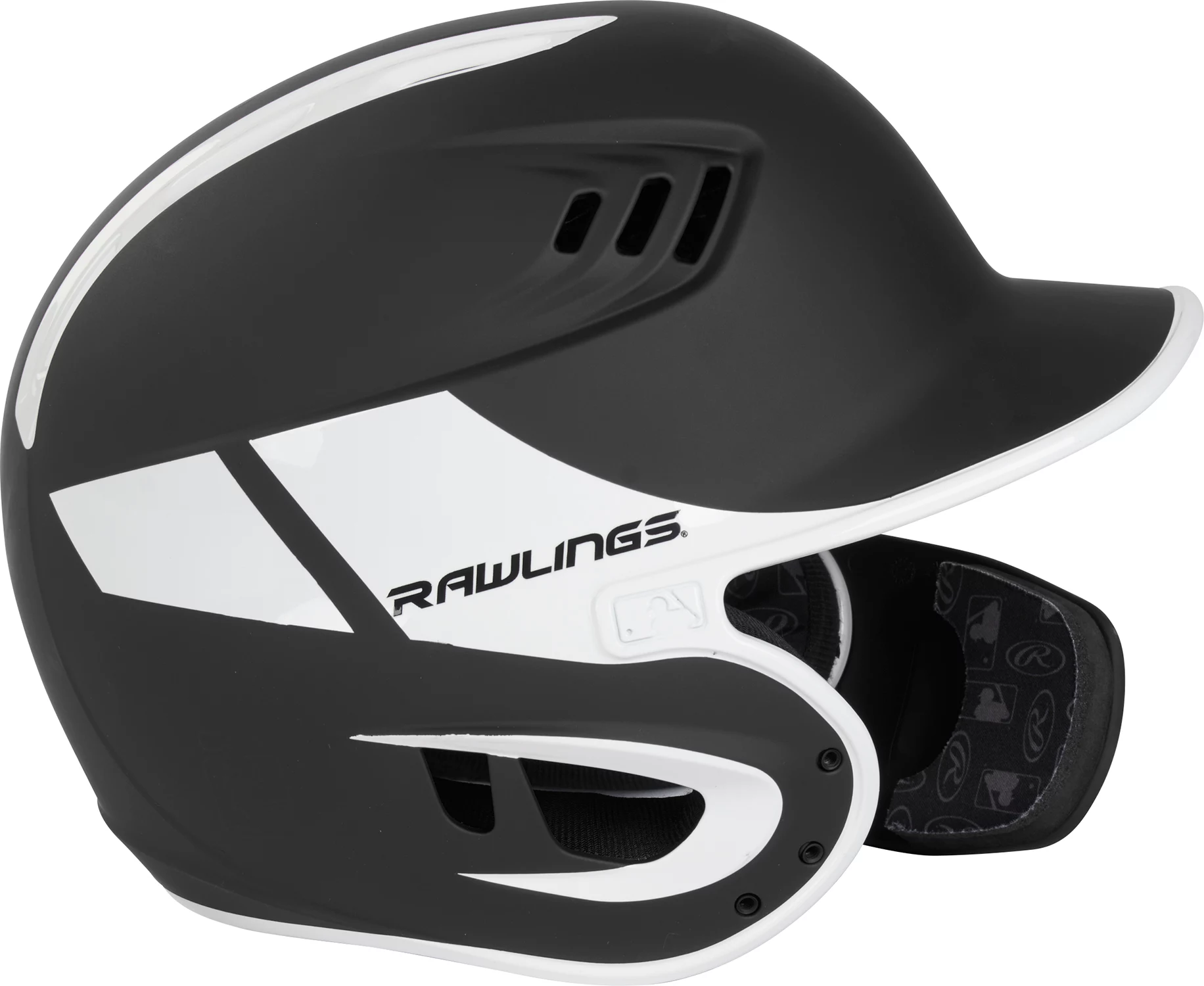 Rawlings Junior VELO Baseball Batting Helmet W/ Reversible Jaw Guard 7 Rawlings Junior VELO Baseball Batting Helmet W/ Reversible Jaw Guard - Image 5