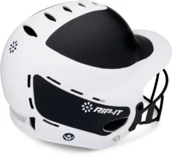 RIP-IT Vision Pro Softball Batting Helmet -Ball Series Store VISJTTM VISJTTMB BlackWhite AR alt1