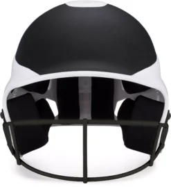 RIP-IT Vision Pro Softball Batting Helmet -Ball Series Store VISJTTM VISJTTMB BlackWhite FRT
