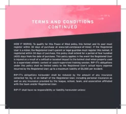 RIP-IT Vision Pro Gloss Softball Batting Helmet -Ball Series Store VISN MA Maroon DET alt2