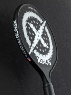 Xenon VORTEX Pro Platform Tennis Paddle -Ball Series Store VORTEXPRO BlackSilver AR alt1