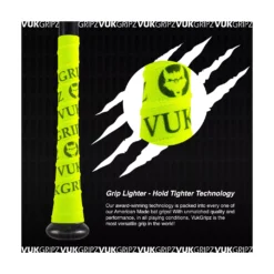 VukGripz Bat Grip Tape 10 VukGripz Bat Grip Tape -Ball Series Store VUKGRIPZ BLACK BlackWhite TEC