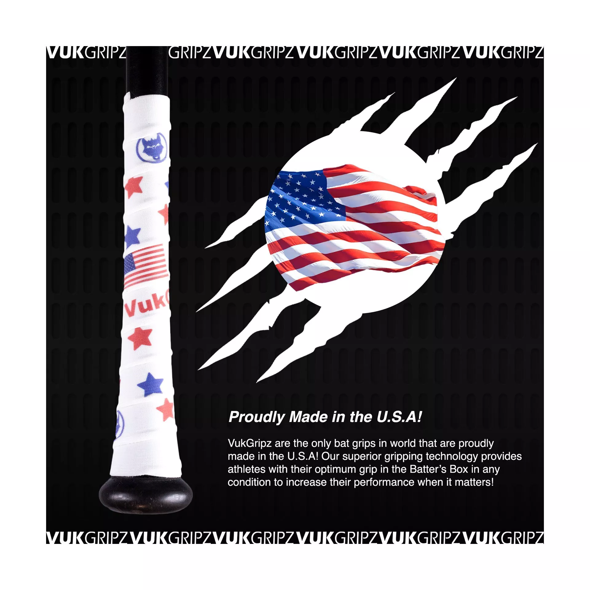 VukGripz Bat Grip Tape 7 VukGripz Bat Grip Tape - Image 5
