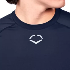 EvoShield Men's Cooling Short Sleeve T-Shirt -Ball Series Store WB60140 022XL Navy MODDET alt1