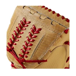 Wilson 34'' Aubree Munro A2000 Series Game Model Fastpitch Catcher's Mitt W/ Spin Control™ 17 Wilson 34'' Aubree Munro A2000 Series Game Model Fastpitch Catcher's Mitt W/ Spin Control™ -Ball Series Store WBW10024434 White DET alt1