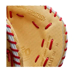 Wilson 34'' Aubree Munro A2000 Series Game Model Fastpitch Catcher's Mitt W/ Spin Control™ 19 Wilson 34'' Aubree Munro A2000 Series Game Model Fastpitch Catcher's Mitt W/ Spin Control™ -Ball Series Store WBW10024434 White DET alt3