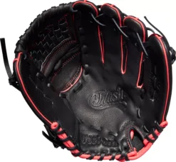 Wilson 11.5" Girls' Flash Series Softball Glove -Ball Series Store WBW100415115 NOCOLOR BCK
