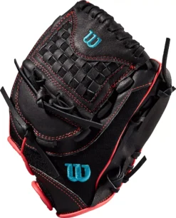 Wilson 11.5" Girls' Flash Series Softball Glove -Ball Series Store WBW100415115 NOCOLOR SDE