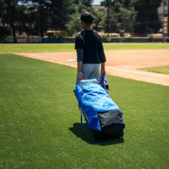 Easton Walk-Off Elite Wheeled Bat Bag -Ball Series Store WOEWHEELED21 royal lfs 1