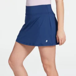 Prince Women's Match Knit Tennis Skort 10 Prince Women's Match Knit Tennis Skort -Ball Series Store WPT17200 BlueDepths MODSDE
