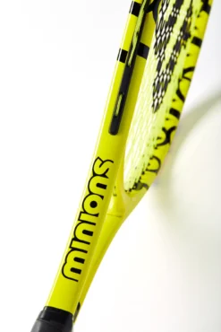 Wilson Minions Series Junior Tennis Racquet 13 Wilson Minions Series Junior Tennis Racquet -Ball Series Store WR068910U YellowBlack DET alt1