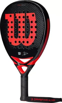 Wilson BELA Junior Padel 12 Wilson BELA Junior Padel -Ball Series Store WR070811U0 Black AL