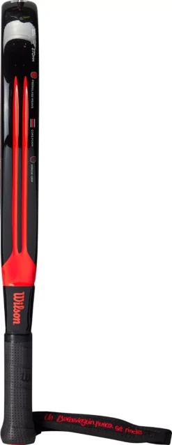 Wilson BELA Junior Padel 11 Wilson BELA Junior Padel -Ball Series Store WR070811U0 Black SDE