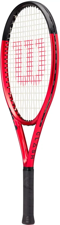 Wilson Clash 25 V2 Junior Tennis Racquet – Unstrung -Ball Series Store WR074710U RedBlack DET alt1