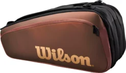 Wilson Super Tour Pro Staff V1 9-Pack Tennis Bag -Ball Series Store WR8024501001 Bronze AL