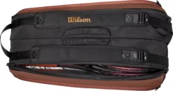 Wilson Super Tour Pro Staff V1 9-Pack Tennis Bag -Ball Series Store WR8024501001 Bronze LDB