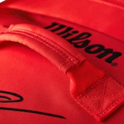 Wilson BELA Super Tour Padel Bag -Ball Series Store WR8901202001 Red DET alt4