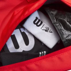 Wilson BELA Super Tour Padel Bag -Ball Series Store WR8901202001 Red OPN alt1