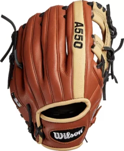 Wilson 11'' Youth A550 Series Glove -Ball Series Store WTA05RB20D11 Brown BCK