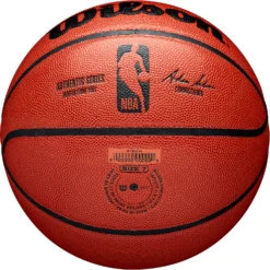 Wilson NBA Authentic Indoor Official Competition Basketball 29.5'' 13 Wilson NBA Authentic Indoor Official Competition Basketball 29.5'' -Ball Series Store WTB7100ID07 Brown BTM