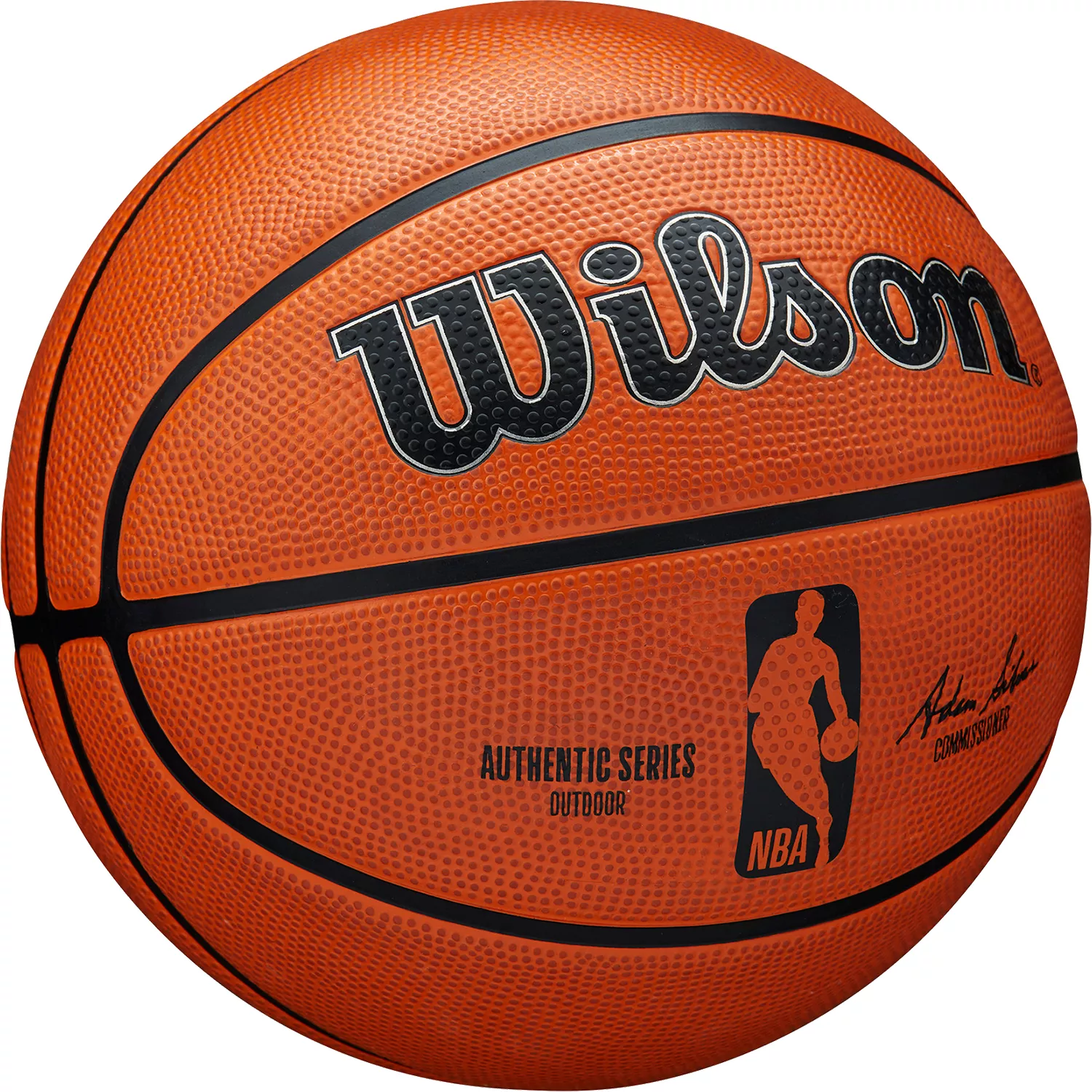 Wilson NBA Authentic Outdoor Official Basketball 29.5'' 4 Wilson NBA Authentic Outdoor Official Basketball 29.5'' - Image 2