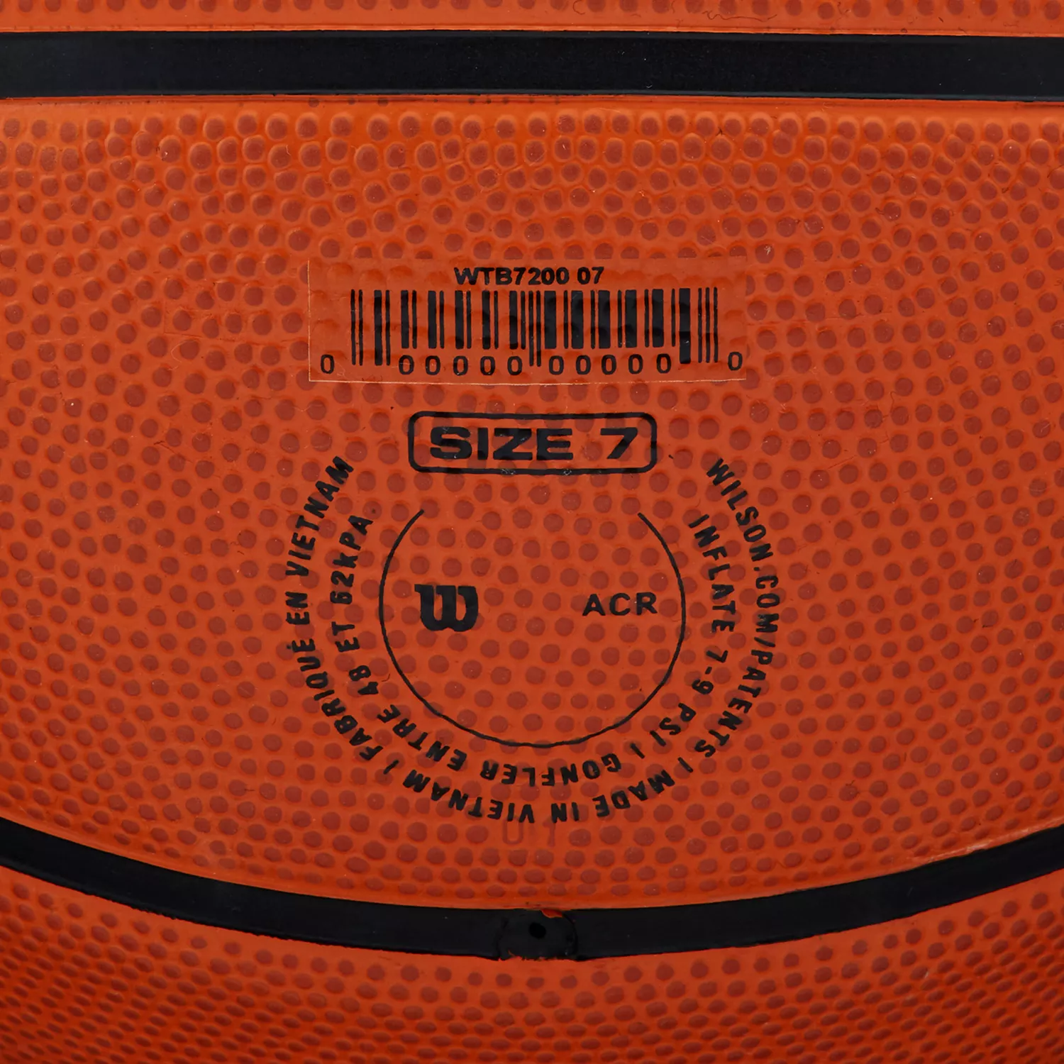 Wilson NBA Authentic Outdoor Official Basketball 29.5'' 12 Wilson NBA Authentic Outdoor Official Basketball 29.5'' - Image 10