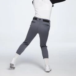 DeMarini Women's Fierce Softball Pants -Ball Series Store WTD3040 Charcoal MODBCK alt1