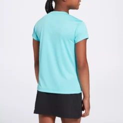 Prince Girls' Short Sleeve Graphic T-Shirt -Ball Series Store YPT31309 ArcticOceanRcqtHeart MODBCK